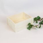 Holzkiste weiß klein