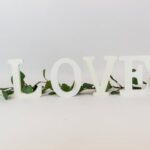 Buchstaben LOVE