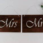 Holzschild MR / MRS