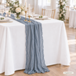 Käsetuch rauchblau