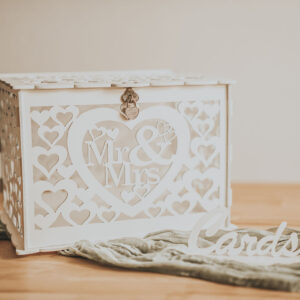 Kartenbox, Geschenkbox, Notenständer, Spiegeltablett, Schleiertablett