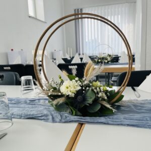 Käsetuch rauchblau – Bild 4