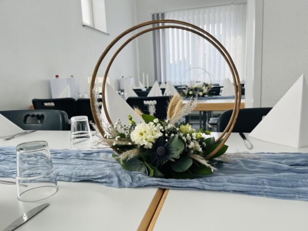 Käsetuch rauchblau – Bild 4