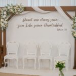 Holzgestell / Traubogen rechteckig